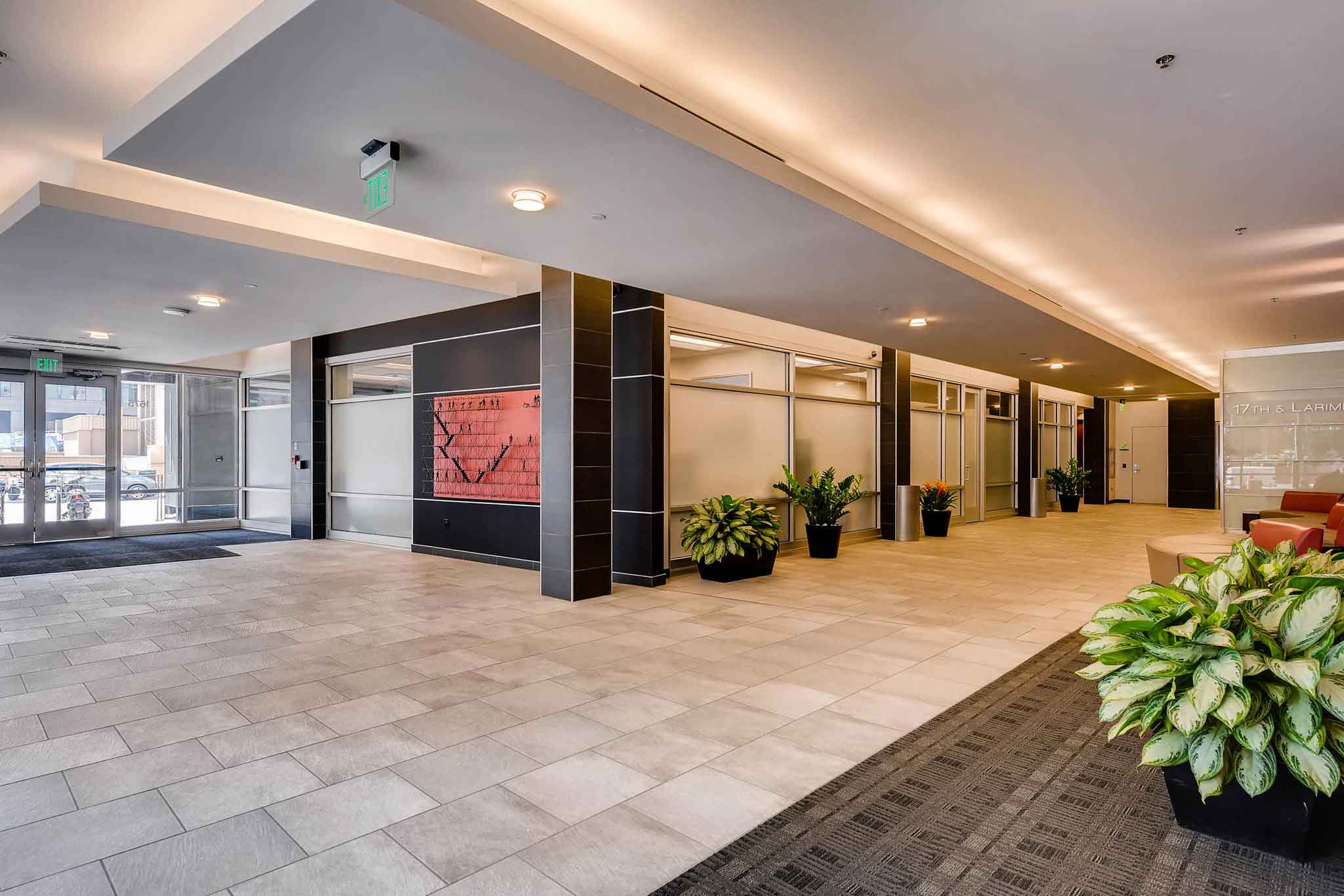 Larimer Corporate Plaza Denver Interior Lobby